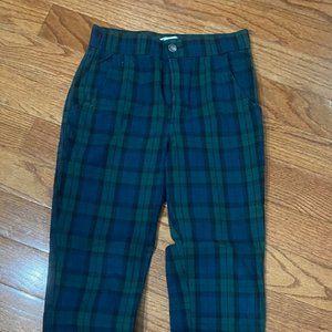 Hollister Plaid Pants